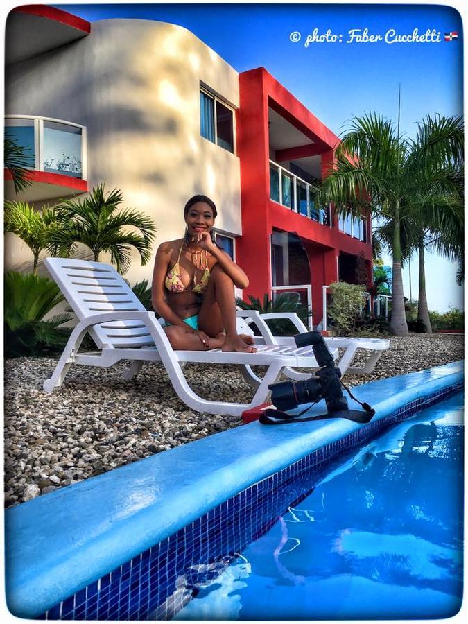 Апарт отель Agua Del Caribe Сосуа Экстерьер фото